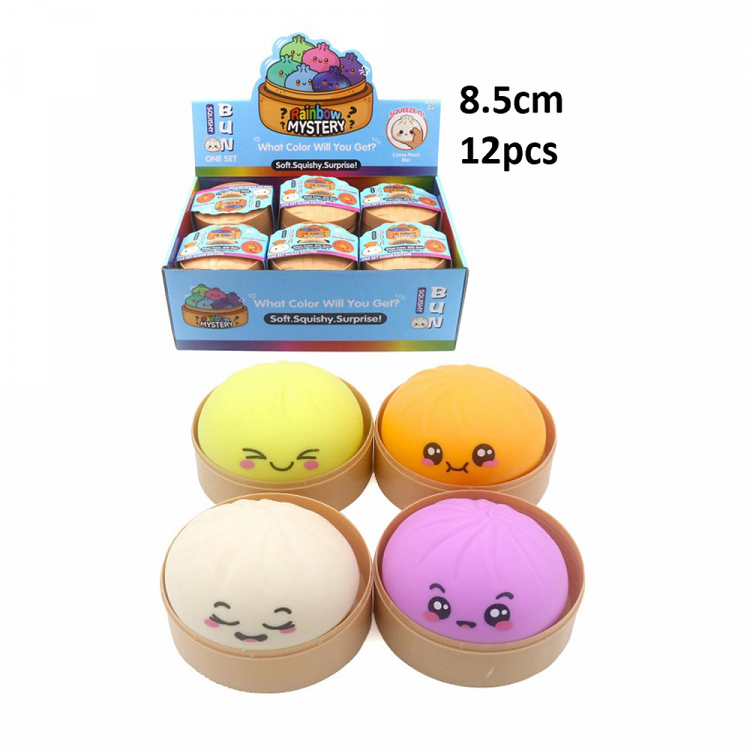 Squishy Dumpling 8.5cm -Συσκ. 12 τεμάχια