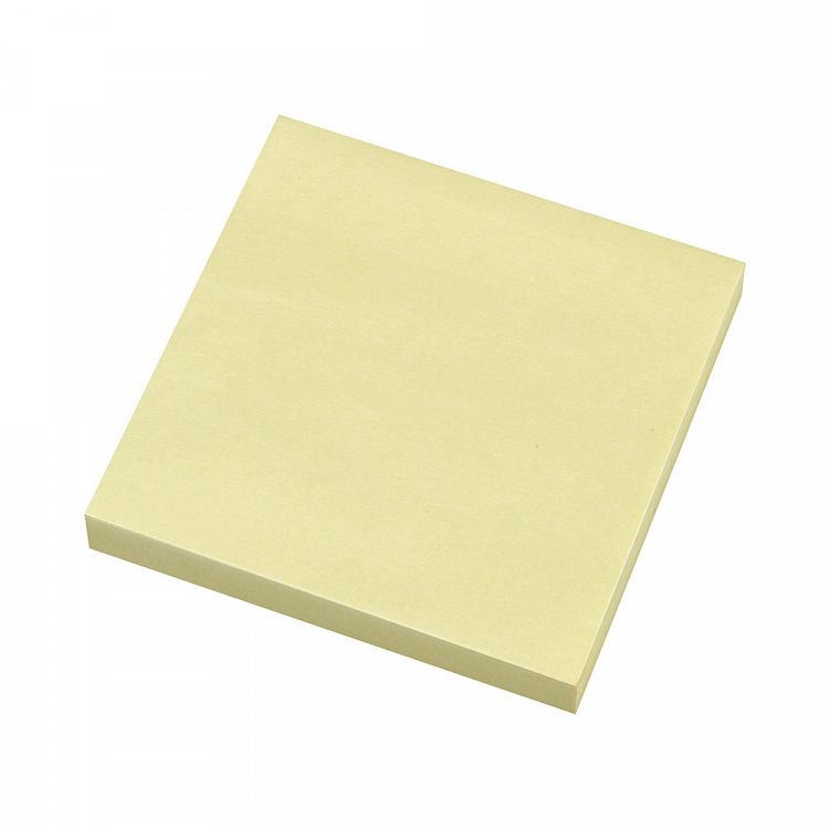 PELIKAN Αυτοκόλλητα Χαρτάκια Σημειώσεων 75x75mm Κίτρινο - Συσκευασία 12τμχ