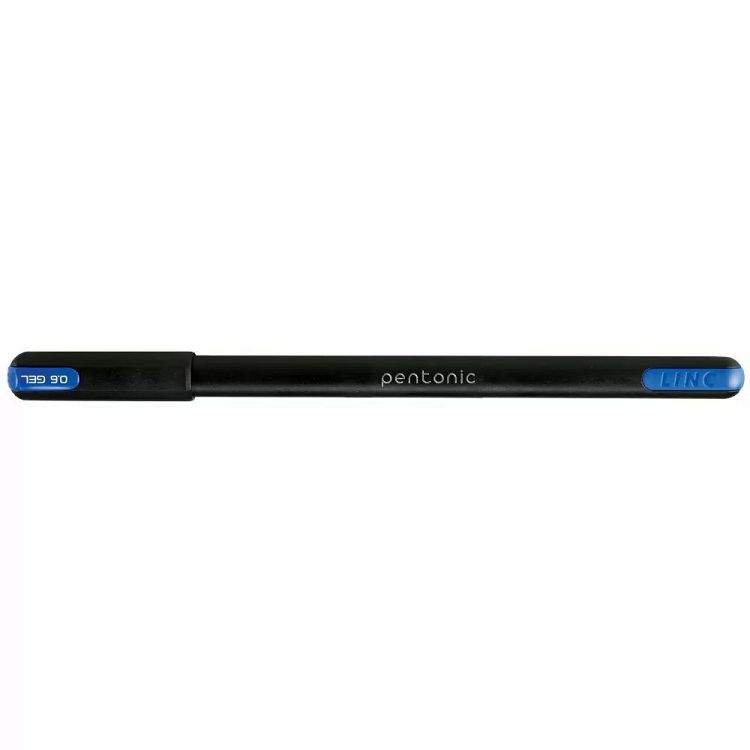 Gel pen LINC Pentonic/μπλε, μαύρο, κόκκινο, Θήκη 100τμχ