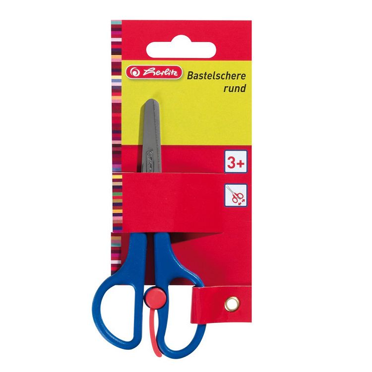 HERLITZ Crafts Scissors 13cm with Safety - 5pcs Package