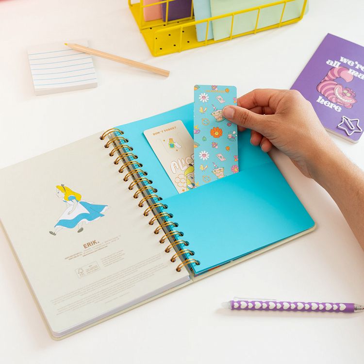 Academic Diary Week to View 2026/2027 12 Months A5/14.8Χ21cm DISNEY Alice in Wonderland