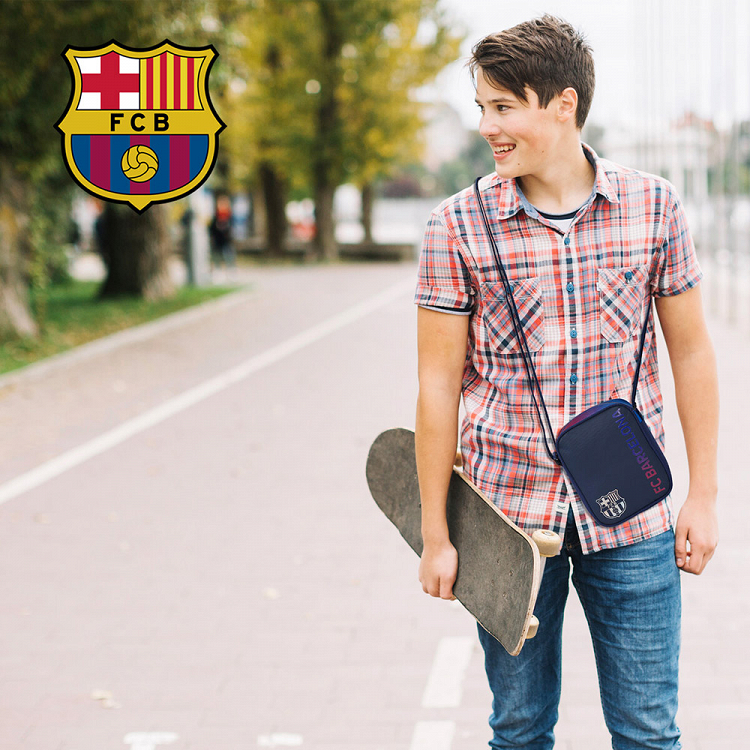 Mini Backpack 19cm with Single Strap FC BARCELONA