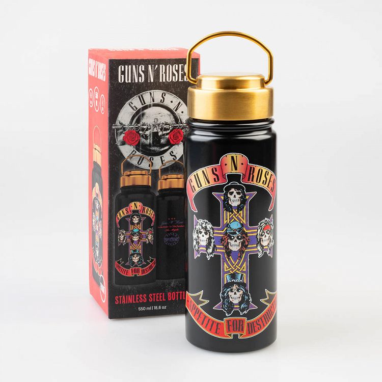 Metallic Bottle Hot&Cold 550ml GUNS N' ROSES