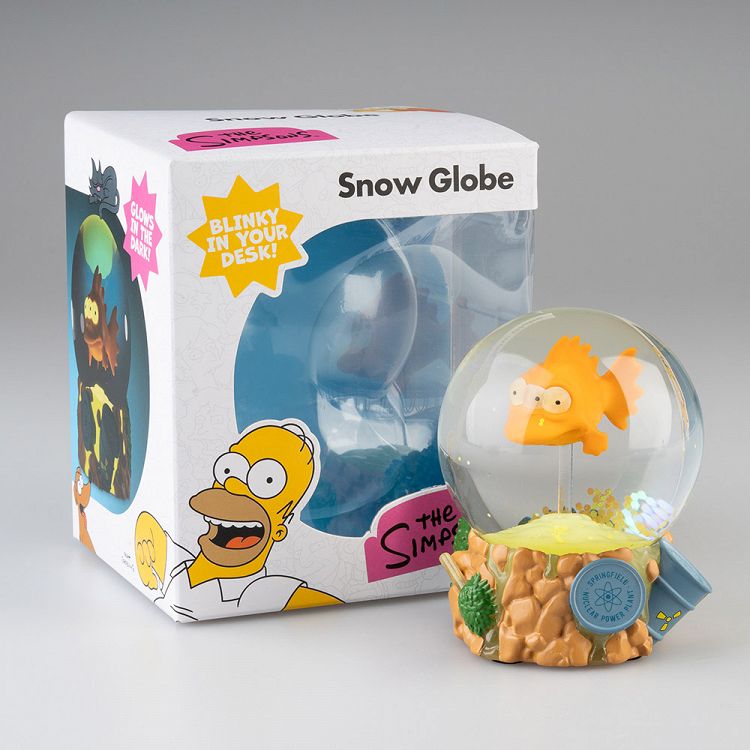 Snow Globe THE SIMPSONS Blinky the Three Eyed Fish