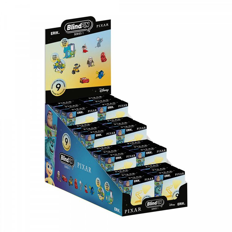 Σταντ με 24 Συλλεκτικές Κονκάρδες (Mystery Box) DISNEY PIXAR