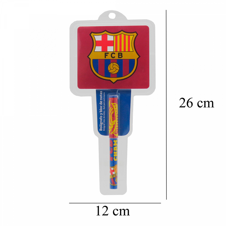 Ballpen με Σημειωματάριο FC BARCELONA