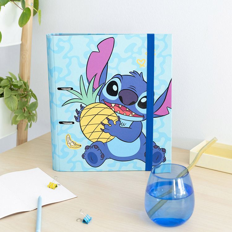 Premium 2 ring File Folder DISNEY Lilo & Stitch Tropical
