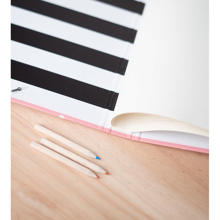 Cardboard File Folder with Elastic Cords GLITTER Stars  