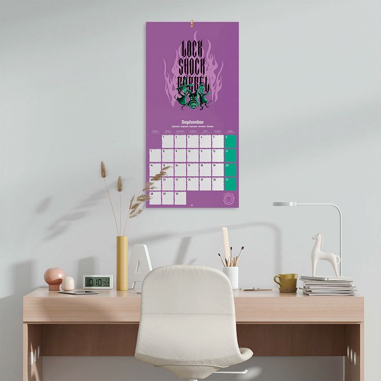 Wall Calendar 2026 30X30cm DISNEY The Nightmare Before Christmas