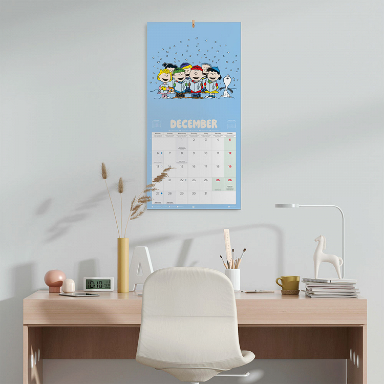Wall Calendar 2027 30X30cm SNOOPY
