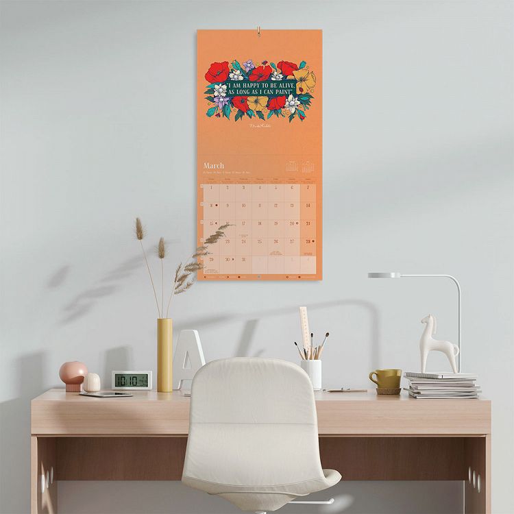 Wall Calendar 2027 30X30cm FRIDA KAHLO