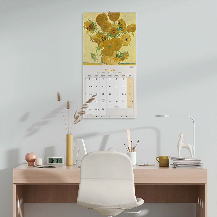 Wall Calendar 2027 30X30cm VAN GOGH
