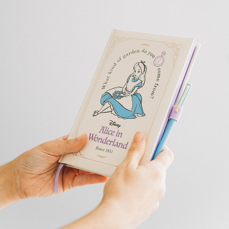 Premium Τετράδιο με Στυλό Α5 96σελ των 100γρ DISNEY Alice in Wonderland