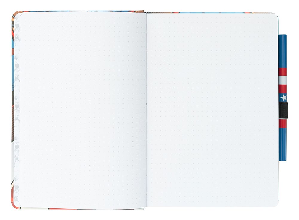 Premium Notebook A5 MARVEL CAPTAIN AMERICA Uniform