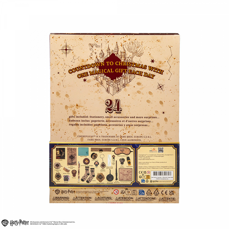 Calendar Advent HARRY POTTER Marauder's Map