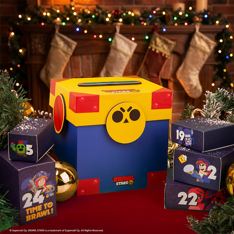 Calendar Advent BRAWL STARS Mega Box