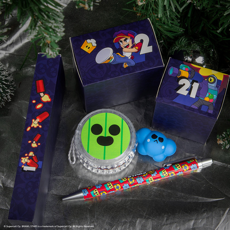 Calendar Advent BRAWL STARS Mega Box