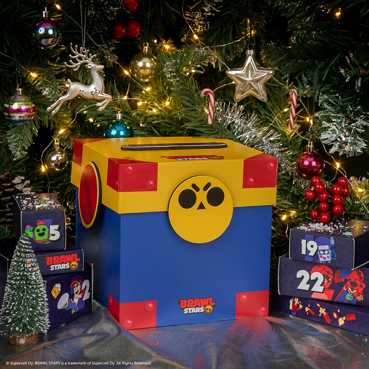 Calendar Advent BRAWL STARS Mega Box