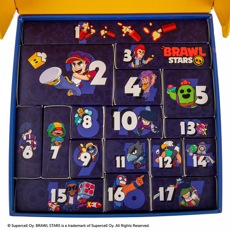 Calendar Advent BRAWL STARS Mega Box