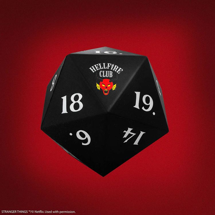 Squishy Hellfire Club Dice STRANGER THINGS 15X12.7X12.2 cm