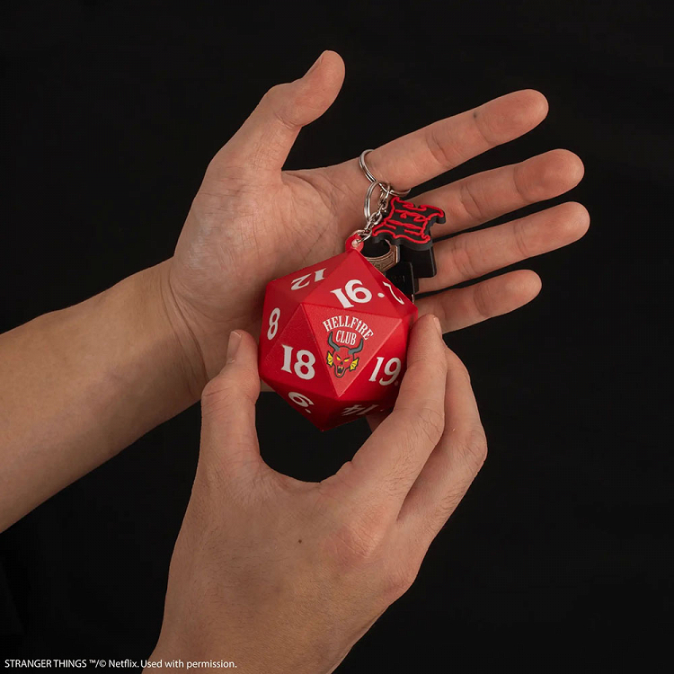 Squishy Keychain HFC Dice STRANGER THINGS