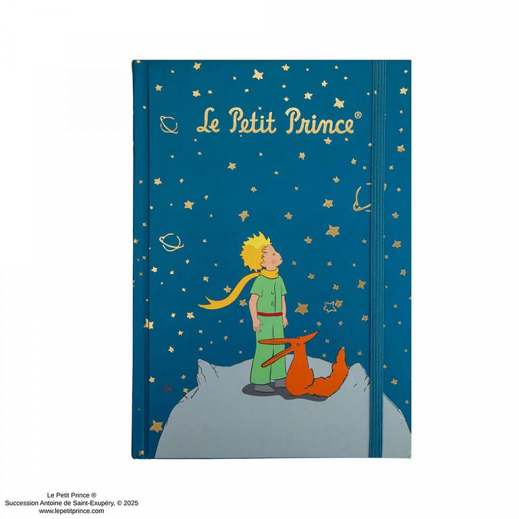 Premium Τετράδιο Α5 με Σκληρό Εξώφυλλο με Στυλό & Memo Pad THE LITTLE PRINCE