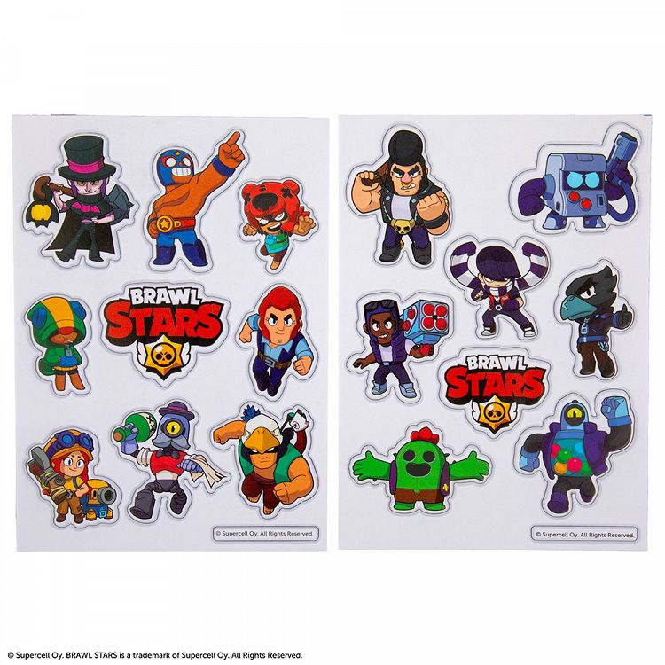Σετ 2 τεμαχίων Puffy Stickers BRAWL STARS