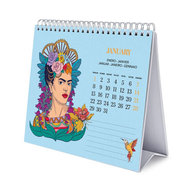 Deluxe Desk Calendar 2024 FRIDA KAHLO