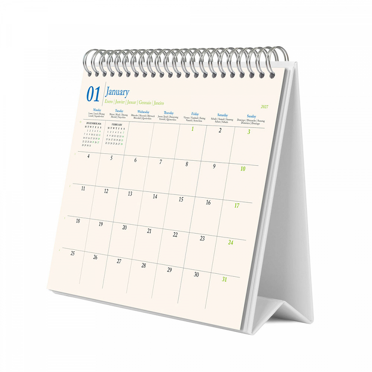 Deluxe Desk Calendar 2027 THE LITTLE PRINCE
