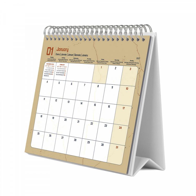 Deluxe Desk Calendar 2027 STAR WARS