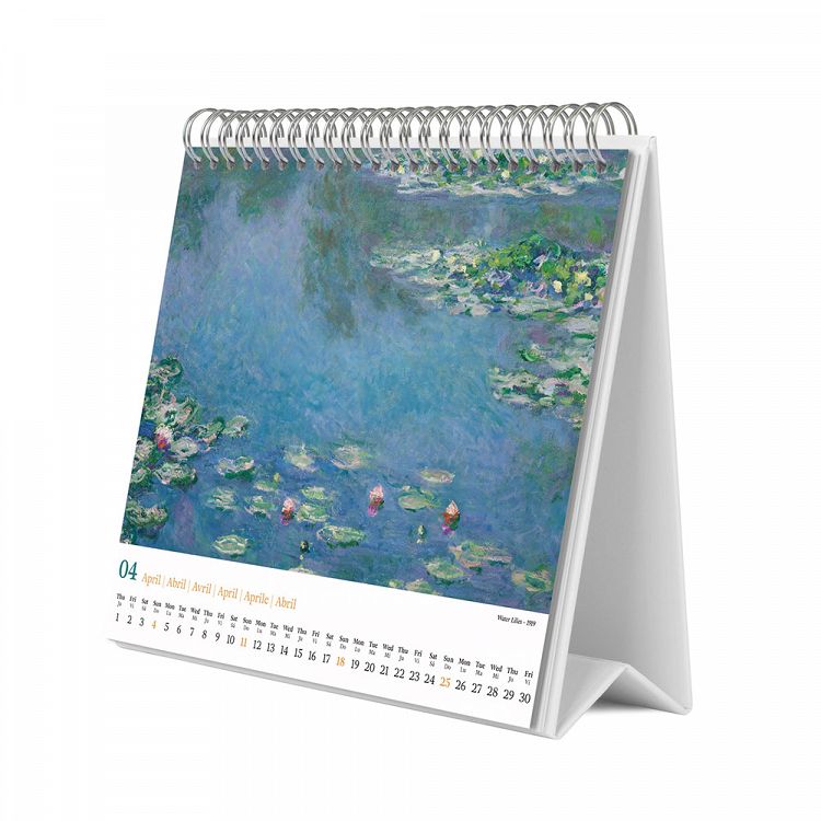 Deluxe Desk Calendar 2027 MONET