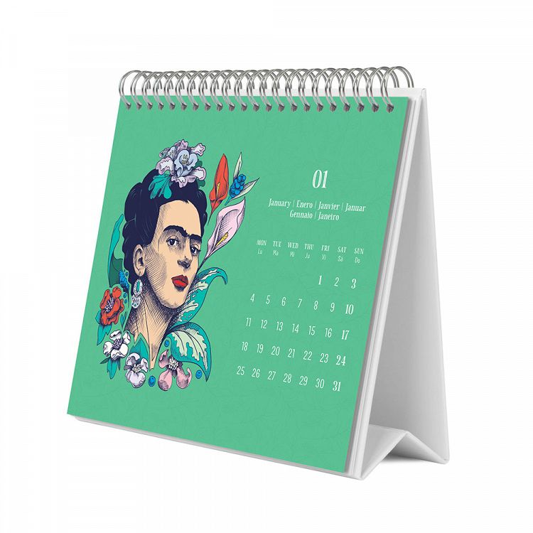Deluxe Desk Calendar 2027 FRIDA KAHLO