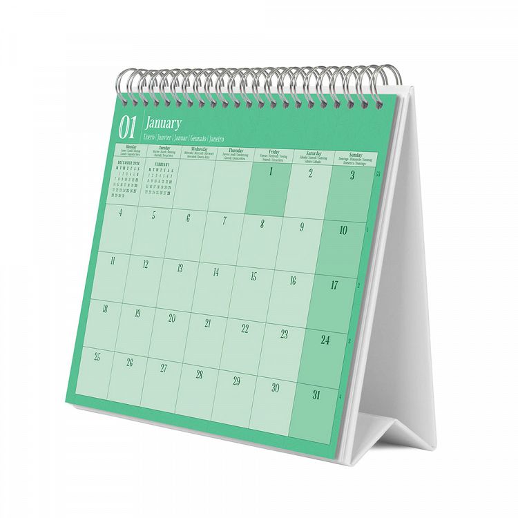 Deluxe Desk Calendar 2027 FRIDA KAHLO