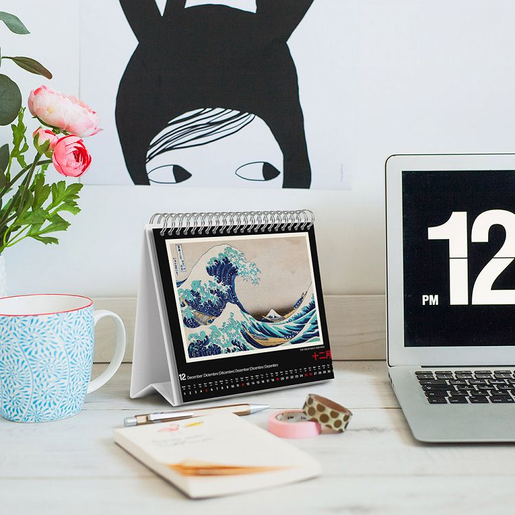 Deluxe Desk Calendar 2027 HOKUSAI