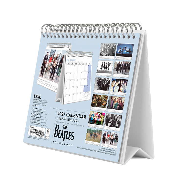 Deluxe Desk Calendar 2027 THE BEATLES