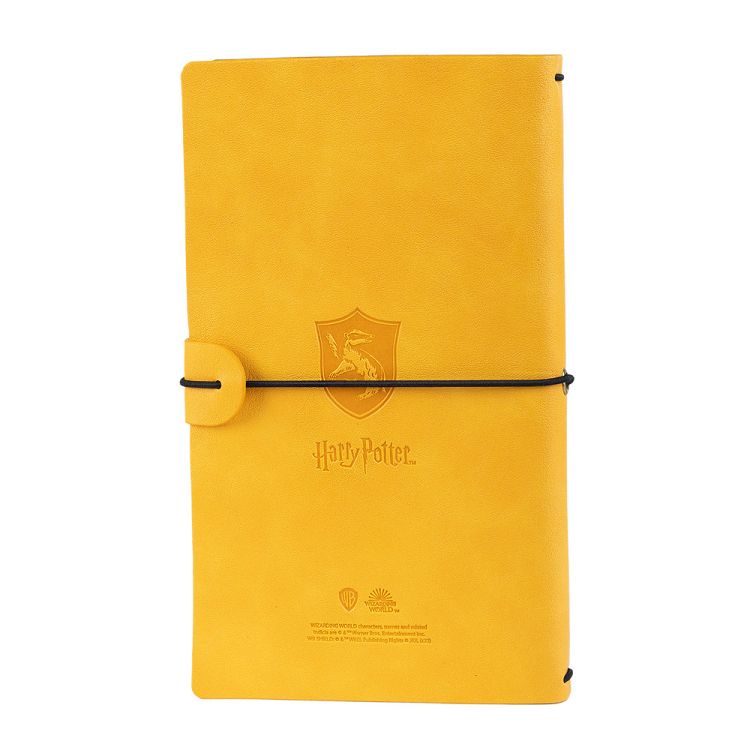 Synthetic Leather Soft Cover Travel Notebook 12X20 HARRY POTTER Hufflepuff