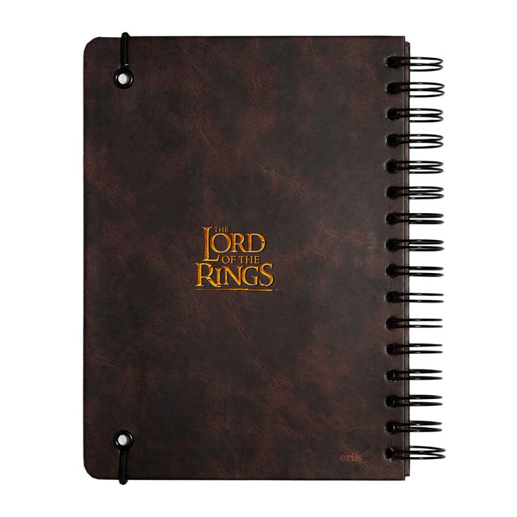 Notebook Hardcover Spiral Bullets A5/15X21 THE LORD OF THE RINGS