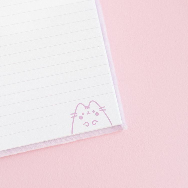 Notebook Plush Cover A5/15X21 96 sheets PUSHEEN Moments Collection