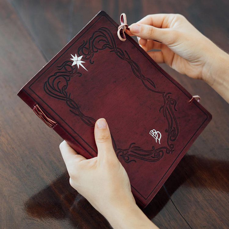 Leather Cover Travel Notebook 13X18 THE LORD OF THE RINGS