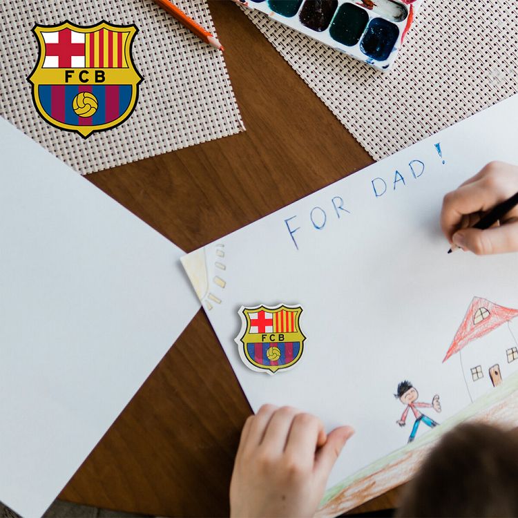 Erasers in Display FC BARCELONA