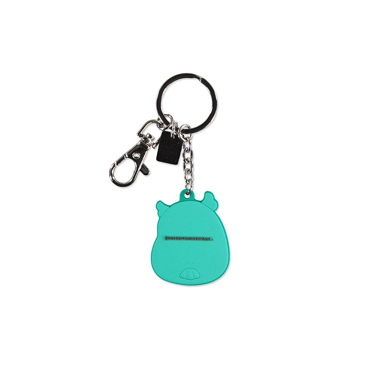 Rubber Keychain SQUISHMALLOWS Winston the Teal Owl