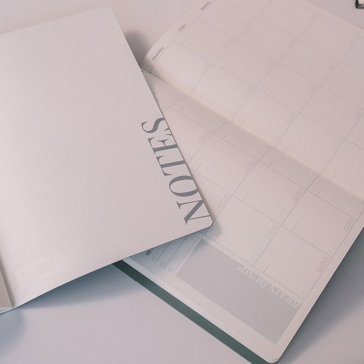 Perpetual Monthly Planner 17Χ25cm MATCHA LATTE by Kokonote