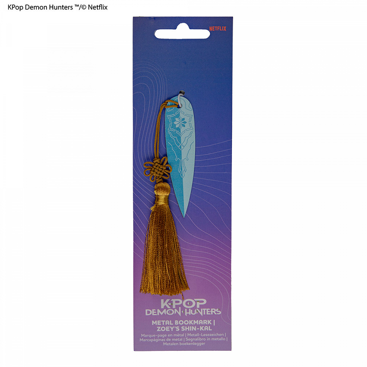 Metal Bookmark K-POP DEMON HUNTERS Zoey's Shin-kal