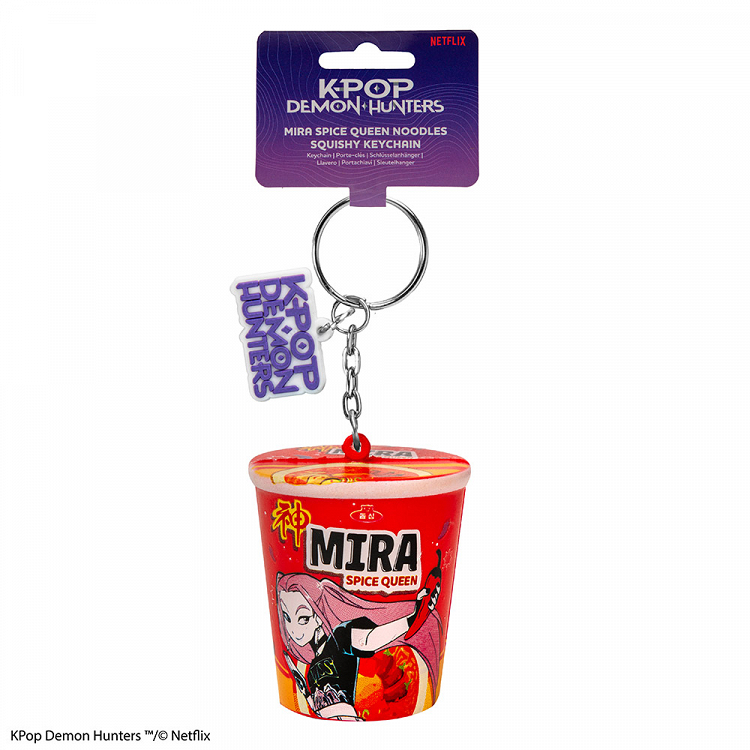 Squishy keyring K-POP DEMON HUNTERS Noodle Cup Mira Spice Queen