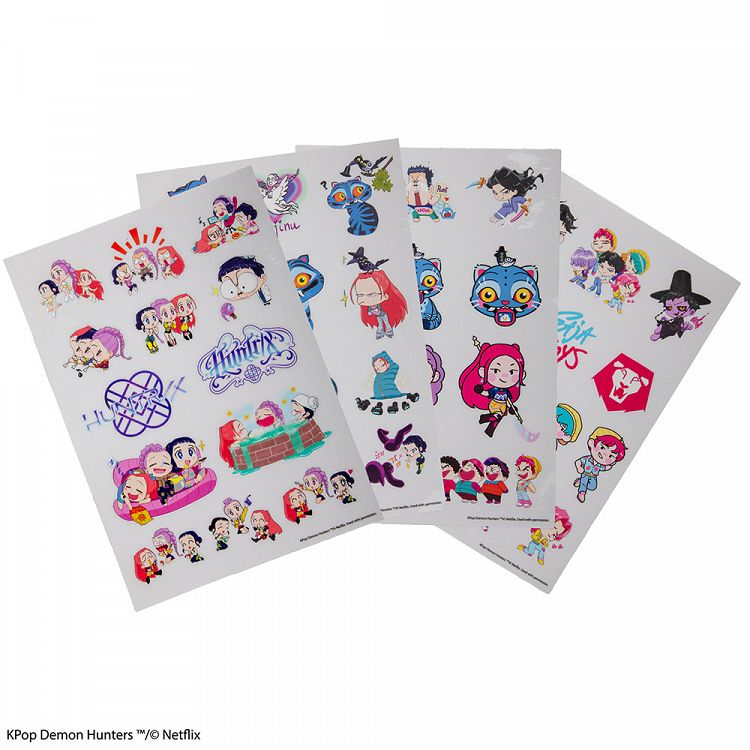 Σετ 2 τεμαχίων Stickers K-POP DEMON HUNTERS