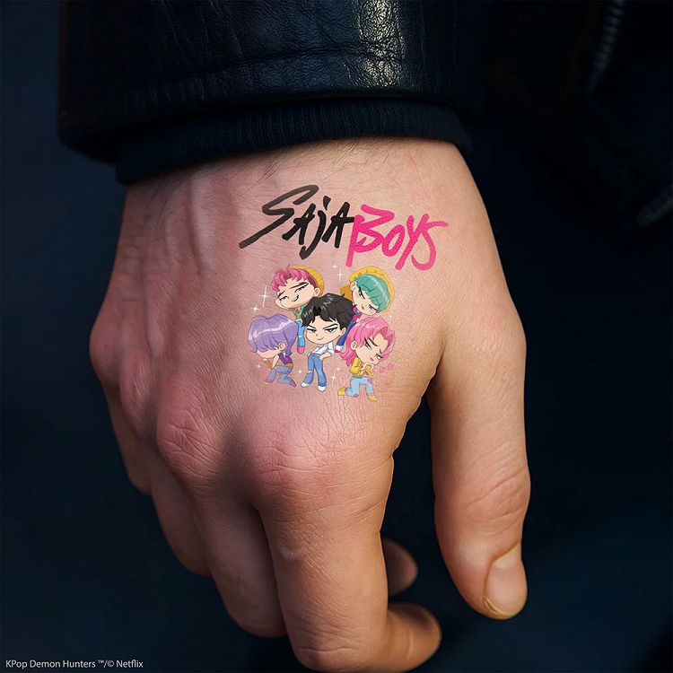 Σετ 2 τεμαχίων Tattoo K-POP DEMON HUNTERS
