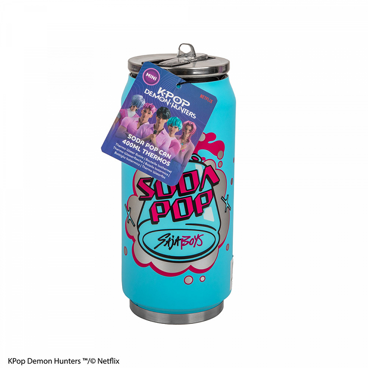 Metallic Cup with straw Hot&Cold 500ml K-POP DEMON HUNTERS Soda Pop Can