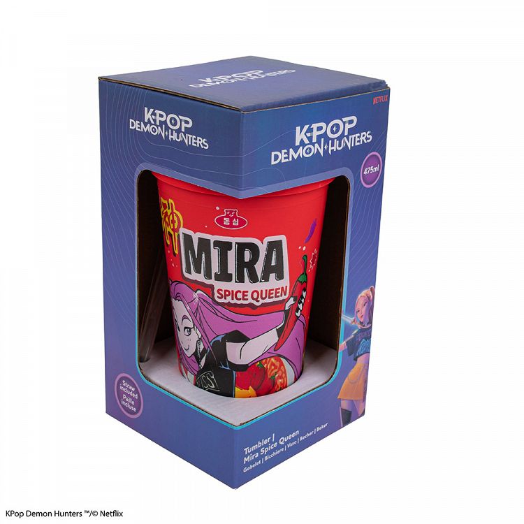 Tumbler with Straw 475ml K-POP DEMON HUNTERS Mira Spice Queen