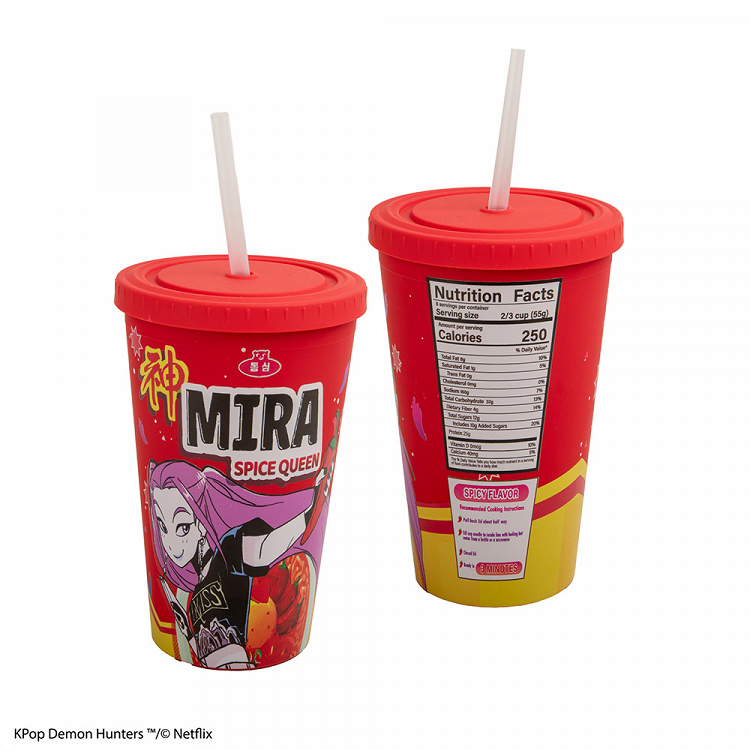Tumbler with Straw 475ml K-POP DEMON HUNTERS Mira Spice Queen