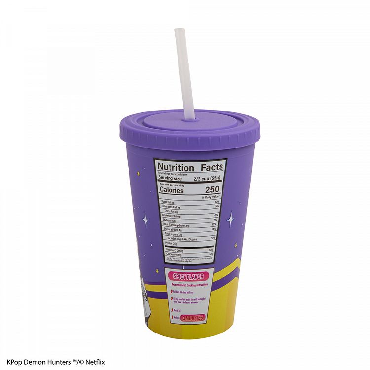 Tumbler with Straw 475ml K-POP DEMON HUNTERS Rumi Superstar Flavor